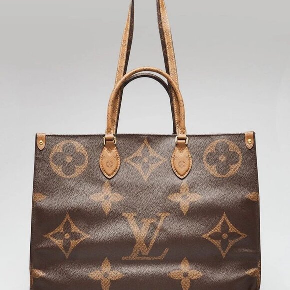 Louis Vuitton Monogram Reverse Canvas Onthego GM Bag - Picture 4 of 11